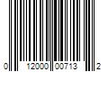 Barcode Image for UPC code 012000007132