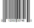 Barcode Image for UPC code 012000007460