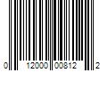 Barcode Image for UPC code 012000008122