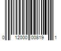 Barcode Image for UPC code 012000008191