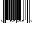 Barcode Image for UPC code 012000008269