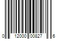 Barcode Image for UPC code 012000008276