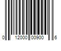 Barcode Image for UPC code 012000009006