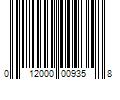 Barcode Image for UPC code 012000009358. Product Name: 