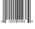 Barcode Image for UPC code 012000009389