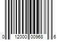 Barcode Image for UPC code 012000009686