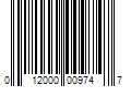 Barcode Image for UPC code 012000009747