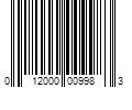 Barcode Image for UPC code 012000009983