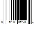 Barcode Image for UPC code 012000012204