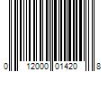 Barcode Image for UPC code 012000014208