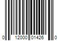 Barcode Image for UPC code 012000014260. Product Name: 