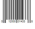 Barcode Image for UPC code 012000014338