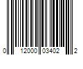 Barcode Image for UPC code 012000034022. Product Name: 