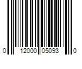 Barcode Image for UPC code 012000050930