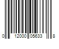 Barcode Image for UPC code 012000056338