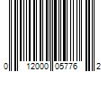 Barcode Image for UPC code 012000057762