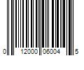 Barcode Image for UPC code 012000060045