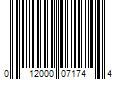 Barcode Image for UPC code 012000071744. Product Name: 