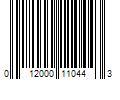 Barcode Image for UPC code 012000110443. Product Name: 