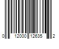 Barcode Image for UPC code 012000126352