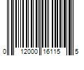 Barcode Image for UPC code 012000161155