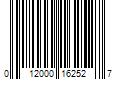 Barcode Image for UPC code 012000162527