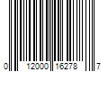 Barcode Image for UPC code 012000162787