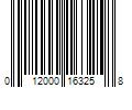 Barcode Image for UPC code 012000163258