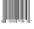 Barcode Image for UPC code 012000171857