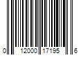 Barcode Image for UPC code 012000171956