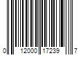 Barcode Image for UPC code 012000172397