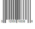 Barcode Image for UPC code 012000183386