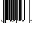 Barcode Image for UPC code 012000202377