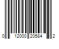 Barcode Image for UPC code 012000205842