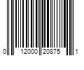 Barcode Image for UPC code 012000208751