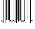 Barcode Image for UPC code 012000221637