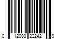 Barcode Image for UPC code 012000222429