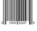 Barcode Image for UPC code 012000222979