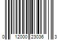 Barcode Image for UPC code 012000230363