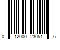 Barcode Image for UPC code 012000230516