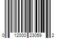 Barcode Image for UPC code 012000230592. Product Name: Pepsi-Cola US bubly burst Sparkling Water Beverage  Cherry Lemonade  16.9 fl oz Bottle