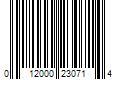 Barcode Image for UPC code 012000230714