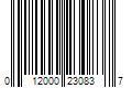 Barcode Image for UPC code 012000230837