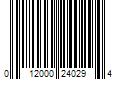 Barcode Image for UPC code 012000240294