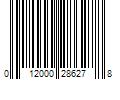 Barcode Image for UPC code 012000286278