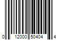 Barcode Image for UPC code 012000504044