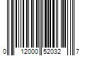 Barcode Image for UPC code 012000520327