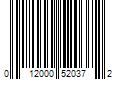 Barcode Image for UPC code 012000520372