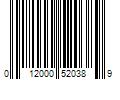 Barcode Image for UPC code 012000520389