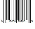 Barcode Image for UPC code 012000802805